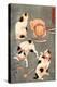 Four Cats in Different Poses-Kuniyoshi Utagawa-Premier Image Canvas