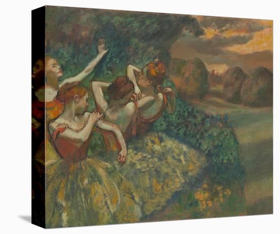 Four Dancers-Edgar Degas-Stretched Canvas