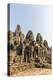 Four-Faced Towers in Prasat Bayon, Angkor Thom, Angkor, UNESCO World Heritage Site, Cambodia-Michael Nolan-Premier Image Canvas