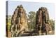 Four-Faced Towers in Prasat Bayon, Angkor Thom, Angkor, UNESCO World Heritage Site, Cambodia-Michael Nolan-Premier Image Canvas