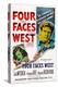 Four Faces West, from Left: Frances Dee, Charles Bickford, Joel Mccrea, Joseph Calleia, 1948-null-Stretched Canvas