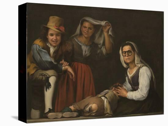 Four Figures on a Step-Bartolomé Estebàn Murillo-Premier Image Canvas