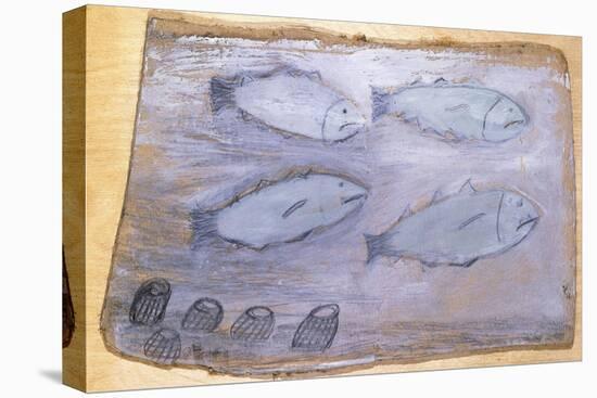 Four Fishes-Alfred Wallis-Premier Image Canvas