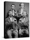 Four Guys and their Mugs of Beer, Ca. 1880-null-Premier Image Canvas