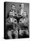 Four Guys and their Mugs of Beer, Ca. 1880-null-Premier Image Canvas