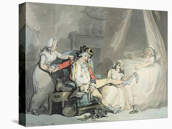 Four O'Clock in the Town-Thomas Rowlandson-Premier Image Canvas