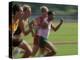 Four Racing Runners-null-Premier Image Canvas