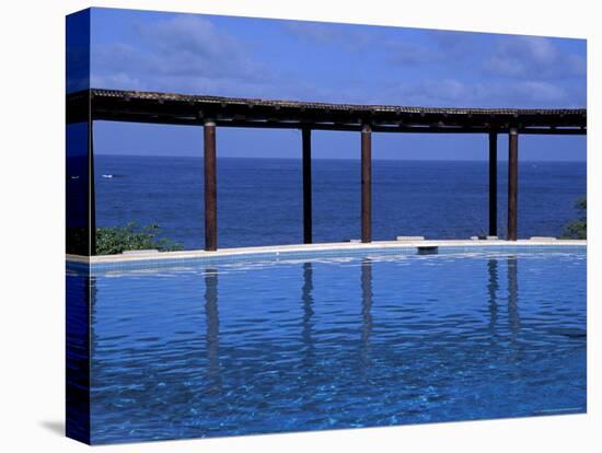 Four Seasons Punta Mita Resort, Beach Vista from Pool, Puerto Vallarta, Mexico-Judith Haden-Premier Image Canvas