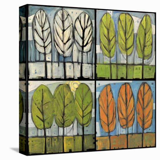 Four Seasons Tree Series Square-Tim Nyberg-Premier Image Canvas