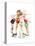 Four Sporting Boys: Basketball-Norman Rockwell-Premier Image Canvas