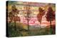 Four Trees-Egon Schiele-Stretched Canvas