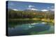 Fourth lake of valley of Five Lakes trail, Jasper National Park, UNESCO World Heritage Site, Canadi-Jon Reaves-Premier Image Canvas