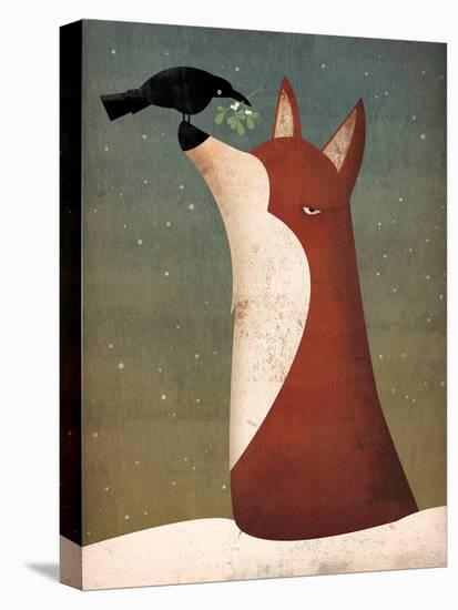 Fox and Mistletoe-Ryan Fowler-Stretched Canvas