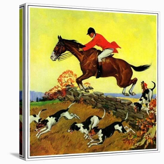 "Fox Hunter,"November 1, 1932-Robert Keareote-Premier Image Canvas