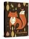 Fox in the Woods-Tracy Walker-Stretched Canvas