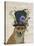 Fox Mad Hatter-Fab Funky-Stretched Canvas