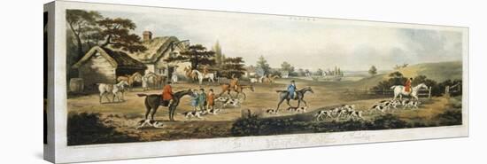 Foxhunting, Plate 4, Engraved by Thomas Sutherland (1785-1838) 1817-Dean Wolstenholme-Premier Image Canvas