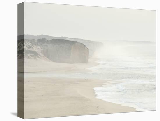 Foz Do Arelho Seashore in a Foggy Day. Portugal-Mauricio Abreu-Premier Image Canvas