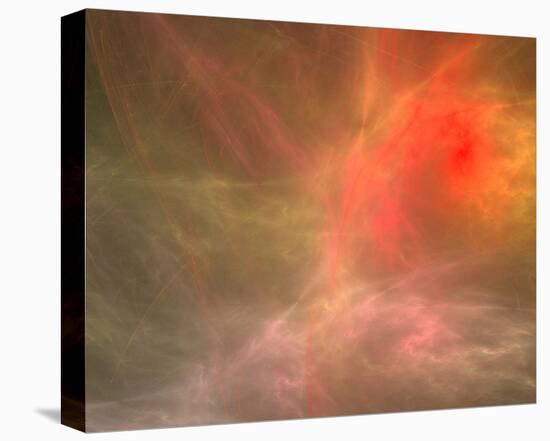 Fractal Cosmic Nebula Canvas-null-Stretched Canvas