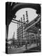Fraction Plant Industry of Oil Refinery-Carl Mydans-Premier Image Canvas
