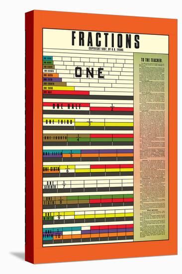 Fractions-null-Stretched Canvas