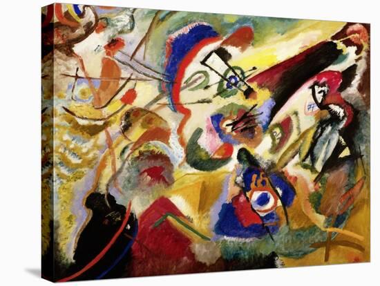 Fragment II for Composition VII-Wassily Kandinsky-Stretched Canvas