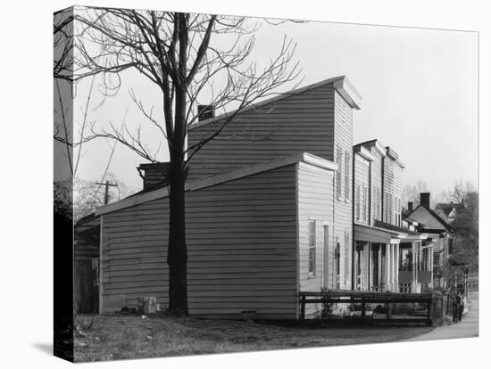 Frame house in Fredericksburg, Virginia, 1936-Walker Evans-Premier Image Canvas