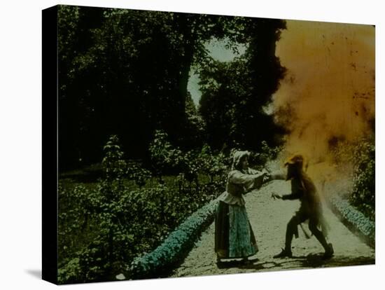 Frame of Hand-Tinted French Silent Film-Fritz Goro-Premier Image Canvas