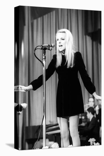 France Gall Singing-Sergio del Grande-Premier Image Canvas