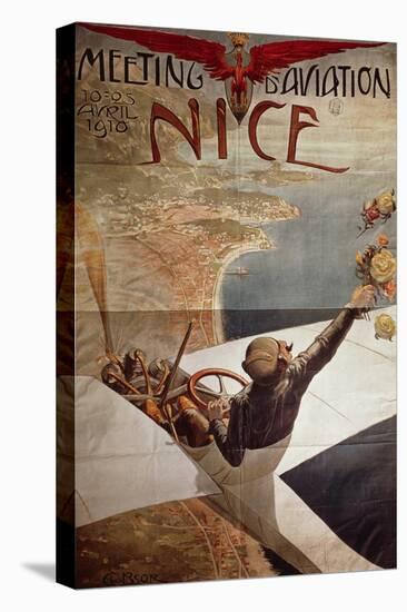 France, Nice, Meeting D'Aviation, April 10-25, 1910-Charles Leonce Brosse-Premier Image Canvas