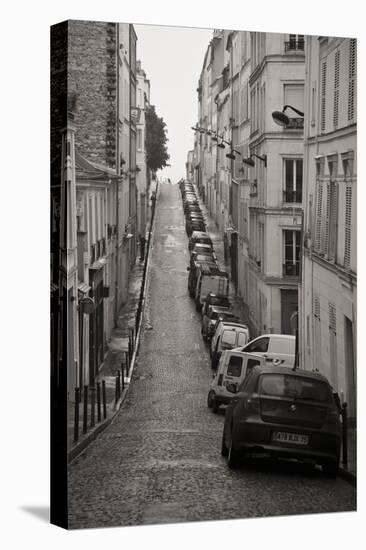 France, Paris. City Street Scene-Bill Young-Premier Image Canvas