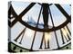 France, Paris, Musee D'Orsay, Giant Ornamental Clock and Basilique Du Sacre Coeur-Shaun Egan-Premier Image Canvas