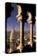 FRANCE, Paris.  View from Sacre-Coeur de Basilica through arches-Inger Hogstrom-Premier Image Canvas