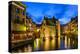 France, Rh™ne-Alpes, Haute-Savoie, Annecy, River Thiou, Old Town, Palais De L'Isle-Udo Siebig-Premier Image Canvas