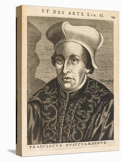 Francesco Guicciardini Florentine Historian and Politician-Nicolas de Larmessin-Stretched Canvas