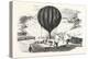 Franco-Prussian War: the Balloon Neptune on the St. Pierre De Montmartre Square-null-Premier Image Canvas