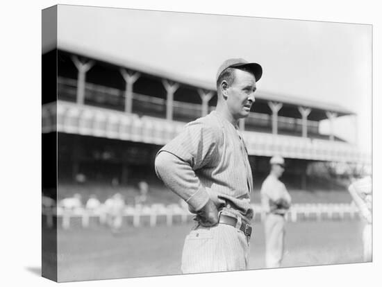 Frank Chance, Chicago Cubs, Baseball Photo No.1 - Chicago, IL-Lantern Press-Stretched Canvas