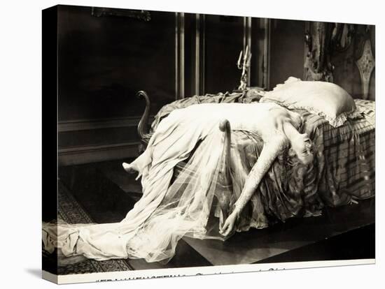 Frankenstein, Mae Clarke on lobbycard, 1931-null-Stretched Canvas