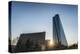 Frankfurt Am Main, Hesse, Germany, New Building of the European Central Bank with Sunrise-Bernd Wittelsbach-Premier Image Canvas