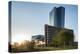 Frankfurt Am Main, Hesse, Germany, New Building of the European Central Bank with Sunrise-Bernd Wittelsbach-Premier Image Canvas