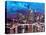 Frankfurt Main Germany - Mainhattan Skyline-Markus Bleichner-Stretched Canvas