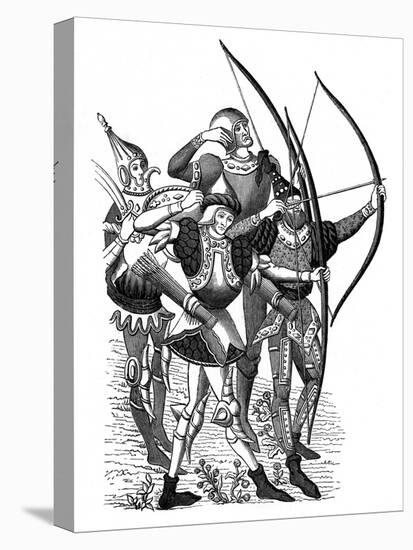 Frankish Archers, 15th Century-null-Premier Image Canvas