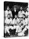 Franklin Roosevelt with His School Baseball Team in Groton, Massachusetts, 1898-null-Stretched Canvas