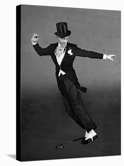 Fred Astaire in Top Hat, Tails and Spats, Dancing "Puttin' on the Ritz" for "Blue Skies"-Bob Landry-Premier Image Canvas