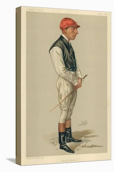 Fred Webb, 10 August 1889, Vanity Fair Cartoon-Liborio Prosperi-Premier Image Canvas