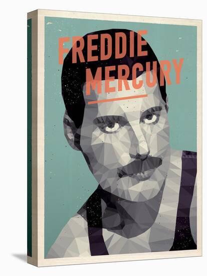 Freddy Mercury-Meme Hernandez-Stretched Canvas
