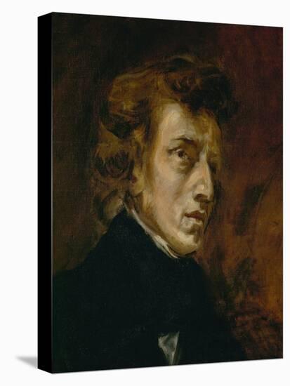 Frederic Chopin (1809-1849), Polish-French Composer-Eugene Delacroix-Premier Image Canvas