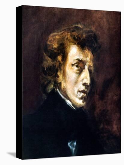 Frederic Chopin-Eugene Delacroix-Premier Image Canvas