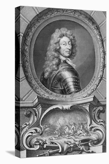 Frederick, Duke of Schomberg (1615-90)-Godfrey Kneller-Premier Image Canvas