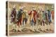 Frederick the Great Receiving Artists and Scholars at His Court-null-Premier Image Canvas